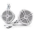 thumbnail image 6 of PYLE PLMRWB65LEW - Dual Marine Wakeboard Water Resistant Speakers, Built-in Programmable Multi-Color LED Lights, 6.5'' Tower Speakers, 200 Watt, Remote Control, White, 6 of 7