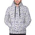 thumbnail image 4 of Hoodies for Men - Blue Dandelion Long Sleeve Comfrt Men'S Fashion Hoodies & Sweatshirts, Sweatshirts for Men Hoodies Pullover Clothing Clothes with Pouch, 4 of 7