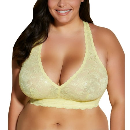 

Cosabella Never Say Never Ultra CURVY Racie Racerback Bralette (NEVER1353) Medium Mignonette