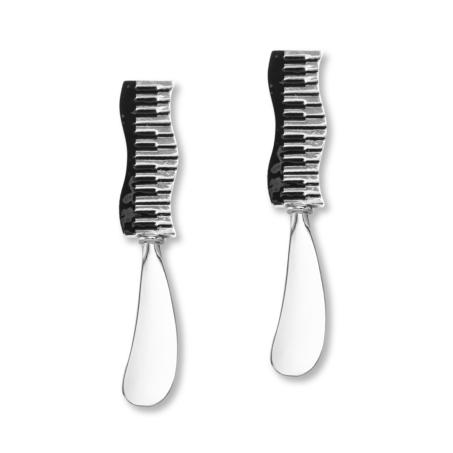 Mr. Spreader 2Piece Cheese Spreaders Zinc Alloy Butter Spreader Knife