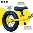 thumbnail image 3 of Banana GT Balance Bike - Lightweight Toddler Bike for 2-5 Year Olds - No Pedal Bikes with Adjustable Handlebar and Seat - Aluminium Frame, Air Tires - Strider Balance Bike for Boys and Girls (Yellow), 3 of 8