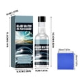 thumbnail image 3 of Popular! 150ml Glass Water Oil Film Cleaner,Glass Film Removal Cleaner,Nano Car Glass Sealng,Oil Film Cleaner Front Windshield Special Car Oil Film Removal Glass WaterClearance, 3 of 5