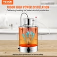 thumbnail image 2 of Destilador de alcohol VEVOR Electric 30 L con bomba y termómetro, 2 of 9