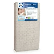Sealy Baby Ultra Classic Antibacterial Baby Crib & Toddler Innerspring Mattress, 204 Coil