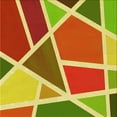 thumbnail image 1 of Ahgly Company Machine Washable Indoor Square Transitional Green Area Rugs, 5' Square, 1 of 7