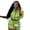 green, variant on Women's Windbreaker Jacket and Colorblock Shorts 2-Piece Tracksuit Set