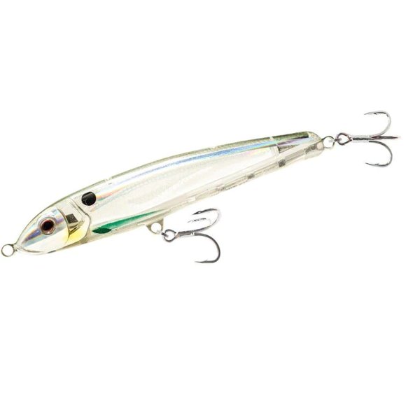Nomad Design Ripide 95/115 Bâton Flottant Fatso pour la Marche - Holo Ghost Shad, 4 1/4 Pouces - 3/4 oz