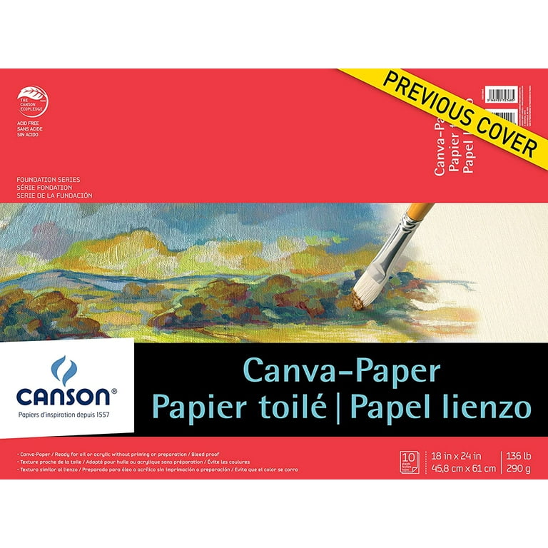 Canson Foundation Series Drawing Pad, 18 x 24