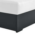 thumbnail image 6 of Modular Lounge Chair Chaise, Gray White, Aluminum Metal, Outdoor Patio Balcony Cafe Bistro Garden Hospitality Restaurant, Modern Contemporary HB36562, 6 of 9