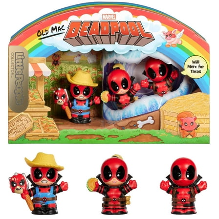 Little People Collector Series Deadpool Figure 3-Pack
