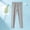 Gray, variant on Men’s and Big Long Johns thermal Underwear Bottoms – Cotton Rib Knit, Front Open Button Fly, All-Season Base Layer Pants Non-Stuffy Home Sleep Pants Size L-3XL Black
