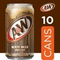 thumbnail image 4 of A&W Root Beer Soda Pop, 7.5 fl oz, 10 Pack Cans, 4 of 13