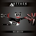thumbnail image 2 of Attack Graphics Custom Velocity Complete Bike Graphics Kit for Honda CRF450R 2016, 2 of 2