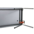 thumbnail image 3 of Iceberg Maxx Legroom Wood Folding Table, 30"x72", Gray, 3 of 6