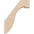 thumbnail image 3 of Ekena Millwork 3"W x 12"D x 16"H Del Monte Rough Cedar Woodgrain TimberThane Knee Brace, Primed, 3 of 6