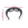 thumbnail image 3 of Teissuly Heated Neck Massager Electric Plus Massager For Neck And Shoulder Pain Relief Muscle Relaxation Floating 2 Vibrator Heating, 3 of 9