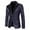 Navy, variant on Azrian Mens Suits Coats Fall and Winter Saving,Mens Causal Button Shirts,Men's Color Matching Sequin Suit,Performance Suit,Lapel Collar Suit Jacket Coat Blazer Boy Trendy