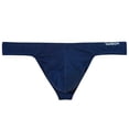 thumbnail image 2 of TANBOM Men's Nylon Sexy G-String Thong Underwear Bulge Pouch Comfortable Breathable Tagless Indigo M, 2 of 6