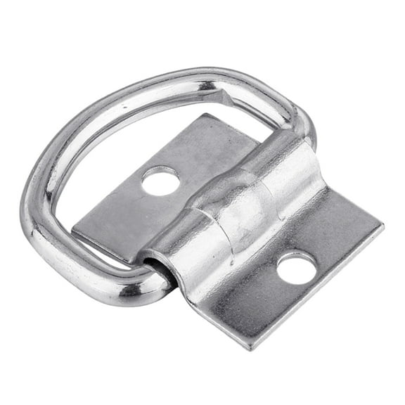 Zeiwohndc Heavy Duty Rings Tie Downs Metal Lashing Rings Robusts for Trailers & Boats