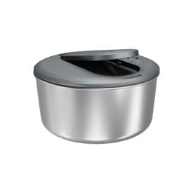 Zyliss Swift Dry Salad Spinner Stainless Steel (2-4 servings)