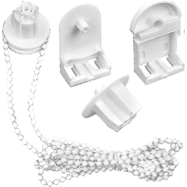 Roller Blind Spares Replacement Repair Kit, 25mm Roller Blind Fittings With 3m Beaded Chain Spare 26-27s