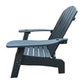 thumbnail image 3 of Hardwood Gray Adirondack - Iconic Sloping Seat - Poolside and Garden Seating - Simple Assembly, 3 of 4