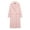 Pink, variant on Women Wool Coat Peacoat Jacket Thick Loose Double Breasted Pea Coat Woolen Winter Overcoat Pink S(S)
