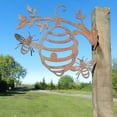 thumbnail image 2 of Father's Day Gift Bee Hive Garden Decor Iron Silhouettes Tree Plug-in, 2 of 3