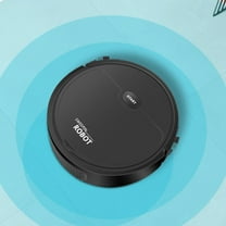 UPOUART Smart Robot Vacuum Cleaner with Wet and Dry Mop, Extended Brushes, Black - Efficient Home Cleaning
