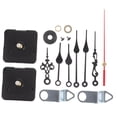 thumbnail image 4 of LABSERRON Clock Spare Parts 2Sets Plastic Multi Color for Wall Clock Mechanism Replacement, 4 of 8