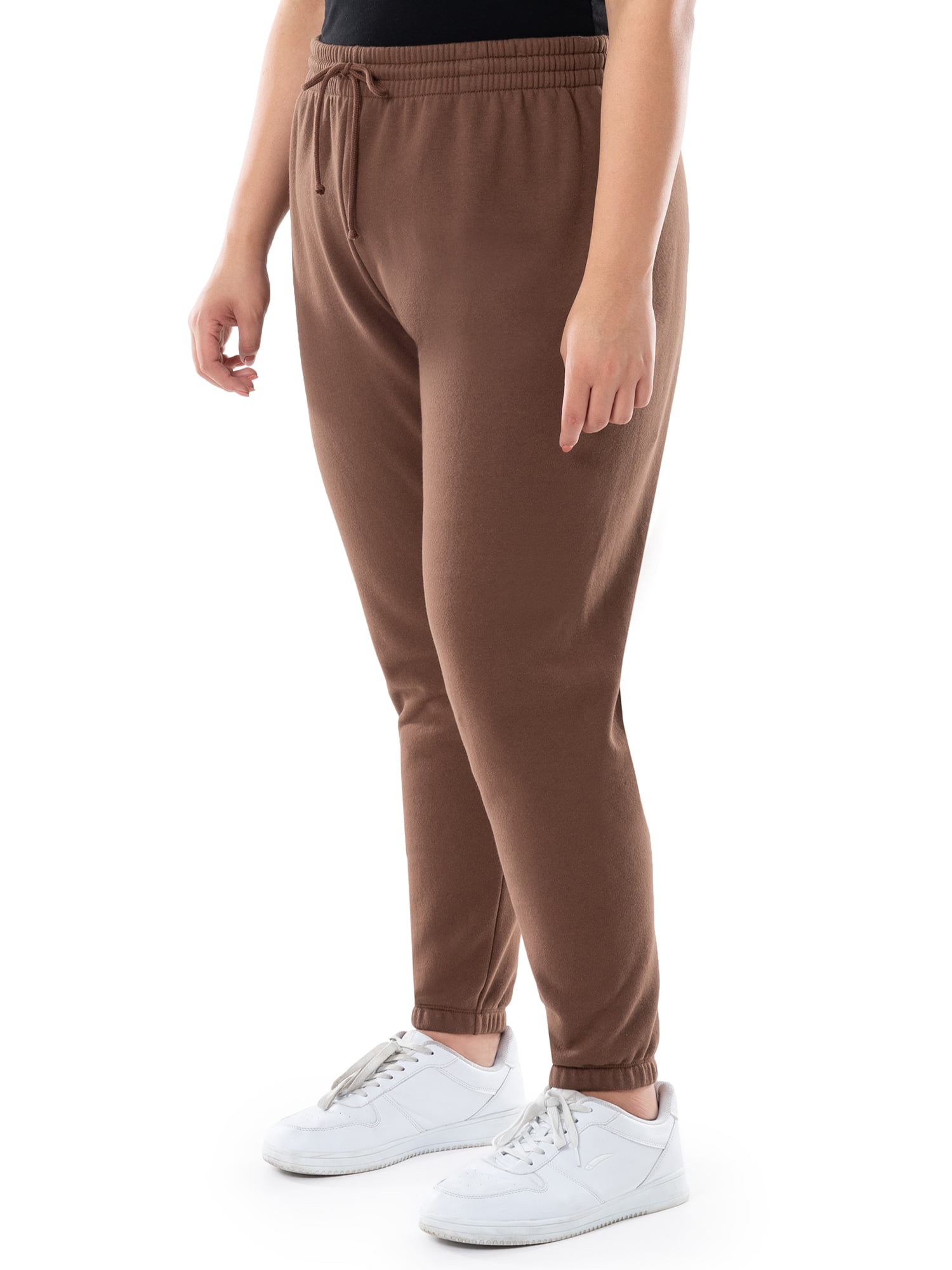 Terra & Sky Women's Plus Size Fleece Sweatpants