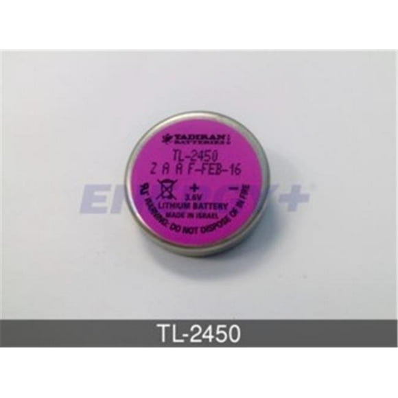 Tadiran Lithium Wafer Cell for Industrial & Memory Applications, Purple & Black