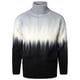 thumbnail image 1 of Suéter Odeerbi Otoño Invierno Cuello Alto Nuevo Punto Gradiente Cálido Grande Casual, 1 of 5