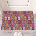 thumbnail image 2 of Bohemian Color Geometric Design (1) Door Mat 30 X 17 Inch Welcome Doormat Indoor Outdoor Entrance Floor Mat Non Slip Spring Summer Decor Rubber Mats, 2 of 6