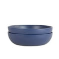 thumbnail image 4 of 10 Strawberry Street Wazee Matte 9"/48oz Serving Bowl, Set of 2, Midnight Blue, 4 of 5