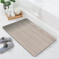 thumbnail image 5 of Byujiro Modern Simples Diatom Mud Floor Mat Line Painting Bath Antis-skids Mat Toilet Sink Water Absorption Mat Door Mat, 5 of 6