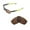 Brown - Polarized, variant on Titanium Polarized Replacement Lenses for Oakley Crosslink 53 (OX8027 Series) Sunglasses