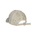 thumbnail image 3 of Top Headwear Fashion Bling Rhinestone Studded Cotton Baseball Cap - Beige, 3 of 4