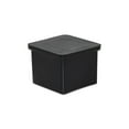 thumbnail image 6 of Flyshop Square Flexible PVC Leg Tips Chair Leg Caps Furniture Floor Protectors, 1-3/16" x 1-3/16", 30 x 30 mm, Black, 10Pcs, 6 of 6