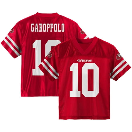 - Youth Jimmy Garoppolo Scarlet San Francisco 49ers Team Color Jersey