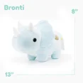 thumbnail image 1 of 1pc Dinosaur Brontosaurus Stuffed Animal Plush ToyTriceratopsTriceratops Gao Jinjia unisex, 1 of 2