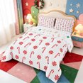 thumbnail image 2 of Manfei Winter Holiday Full Size Comforter Sets,Vintage Christmas Santa Claus Bedding Comforter Set,Xmas Reversible,3-Piece,1 Comforter and 2 Pillowcases, 2 of 7