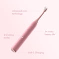 thumbnail image 3 of Ordo Sonic Lite | Sonic Toothbrush with 35,000 Pulses/Min | Electric Toothbrush for Adults | Dual Modes | 5+ Weeks Battery | Smart Timer | Waterproof | USB-C Petal, 3 of 8