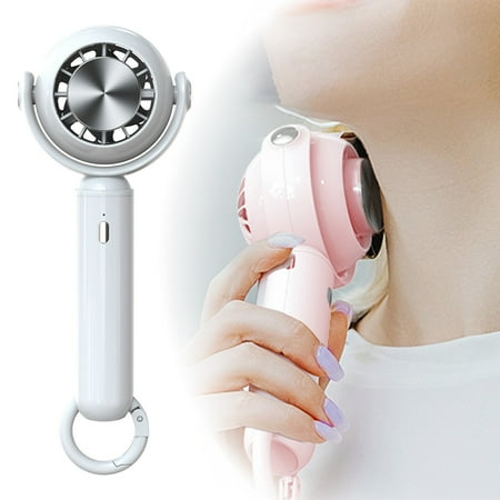 

Fans That Blow Cold Air Mini Fan Hand Held Rechargeable And Battery Handheld Operated Mist With Stand Usb Powerful Birthday gifts for Library