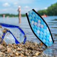 thumbnail image 4 of jinwen Aquatics Scuba Diving Adjustable Neoprene Replacement Snorkeling Swimming Blue Shell Pattern, 4 of 9