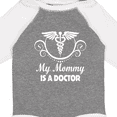 thumbnail image 4 of Inktastic My Mommy is a Doctor Boys or Girls Long Sleeve Baby Bodysuit, 4 of 5