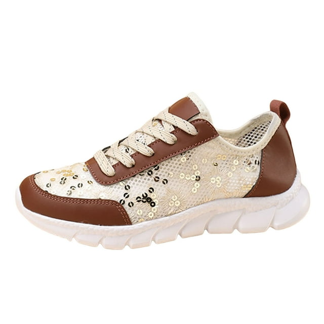 Dsscvnef Espadrilles Tissées Volantes Femmes Nouvelles Mode Coréennes Chaussures Décontractées à Lacets Tête Ronde Semelle Épaisse Chaussures de Course