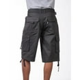 thumbnail image 3 of Pro Club Men's Cotton Twill Cargo Shorts With Belt, 3 of 8