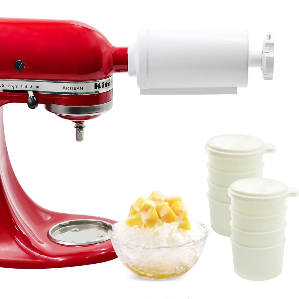Ice Shaver Attachment for Stand Mixer High Efficiency Ice Crushing Appliance