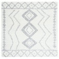thumbnail image 6 of SAFAVIEH Parma Frank Geometric Shag Area Rug, Ivory/Grey, 8' x 10', 6 of 10